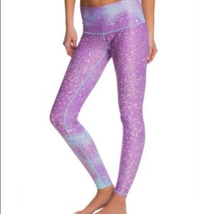 Teeki Purple and Blue Leggings
